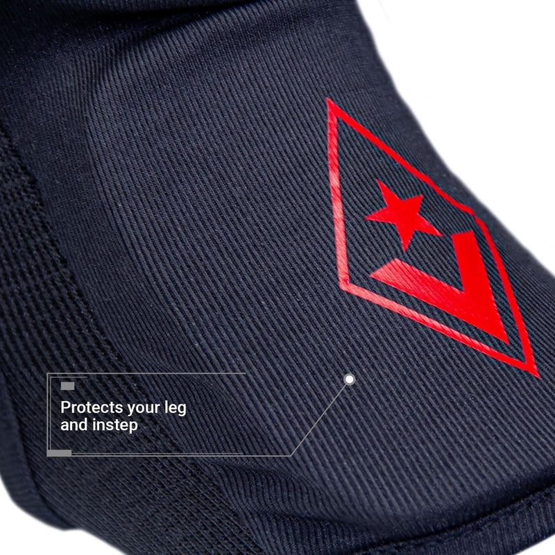 Revgear Dominator Muay Thai Shin Guard, MMA Shin Guard, Kickboxing Shin Guard, Cloth Shin Guard with Instep Strong Protection, Lightweight Durable for All Levels - Image 5